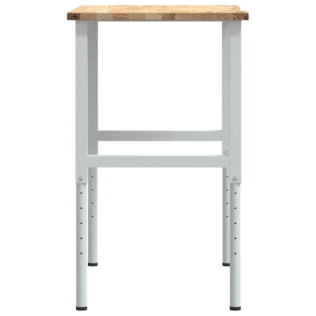 Työpenkki 100X60X(71,5-98) Cm Täysi Tammi
