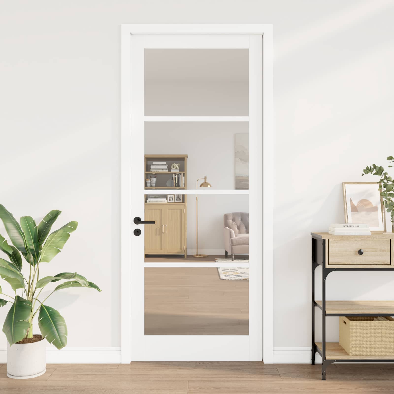 Sisäovi Orkdal Valkoiseksi Pohjamaalattu 93 X 232 Cm