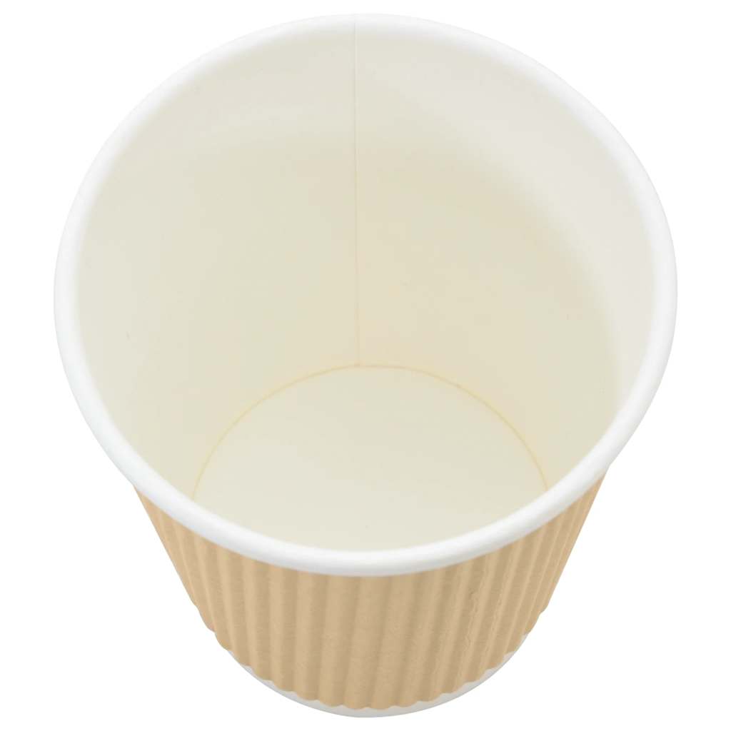 Paperiset Kahvikupit 500 Kpl 8Oz 200 Ml Ruskea