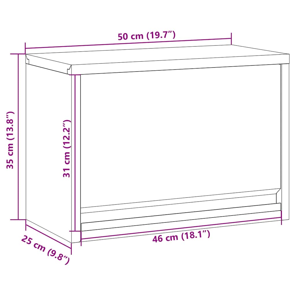 Työkalukaappi Punainen Ja Harmaa 50 X 25 X 35 Cm