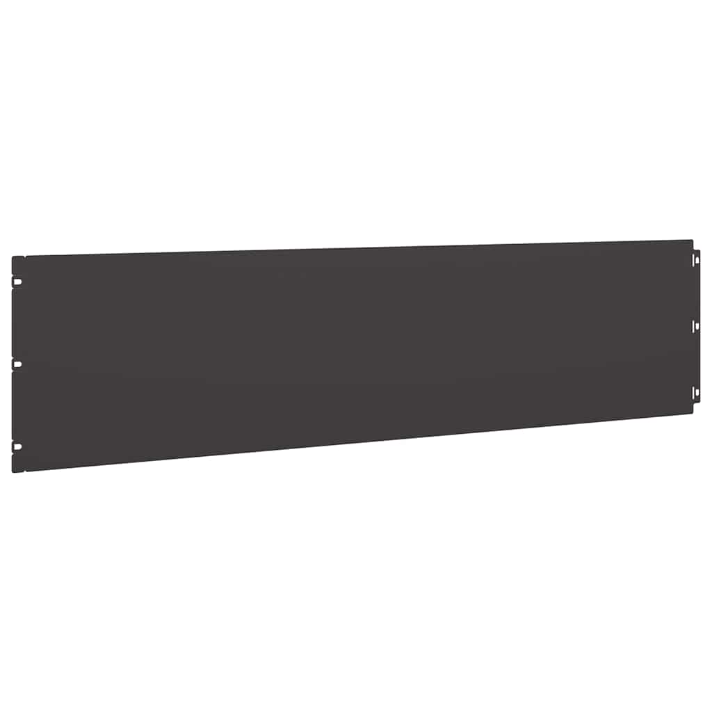 Nurmikon Reunalistat 20 Kpl Musta 25X103Cm Kylmävalssattu Teräs