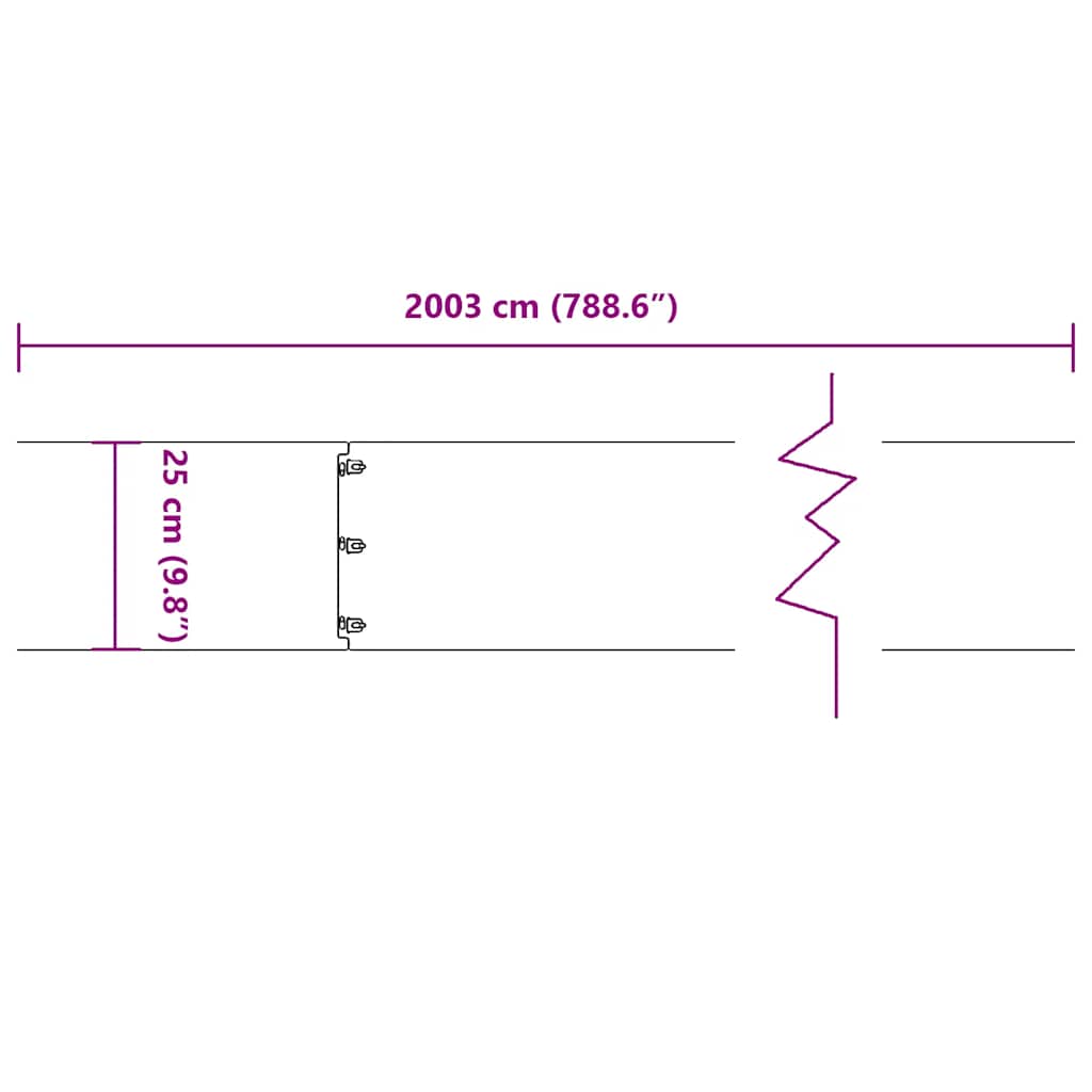 Nurmikon Reunalistat 20 Kpl 25X103 Cm Ruostumatonta Terästä