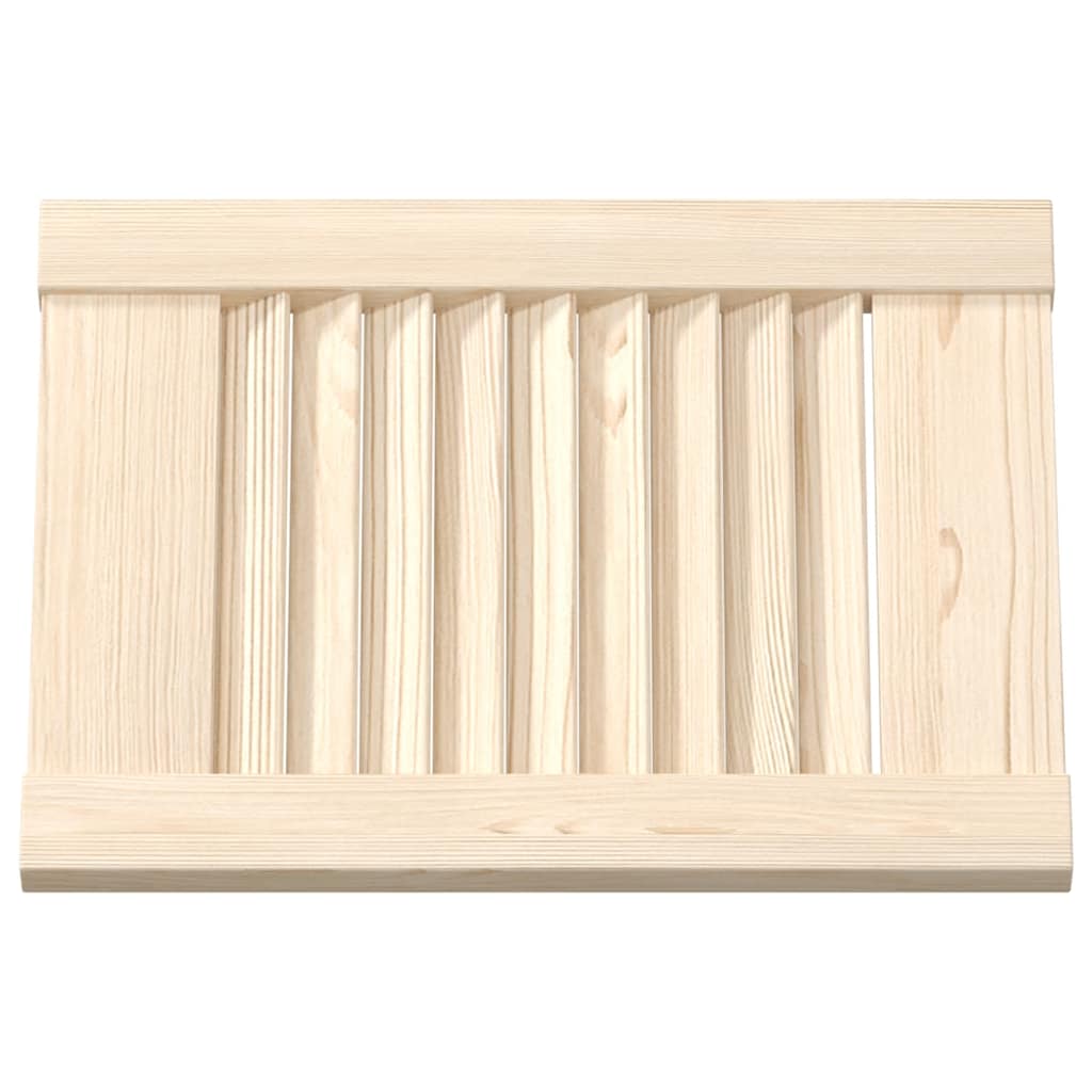 Kaapin Ovi Sälekaihtimella 39,5X29,5 Cm Massiivipuu Mänty