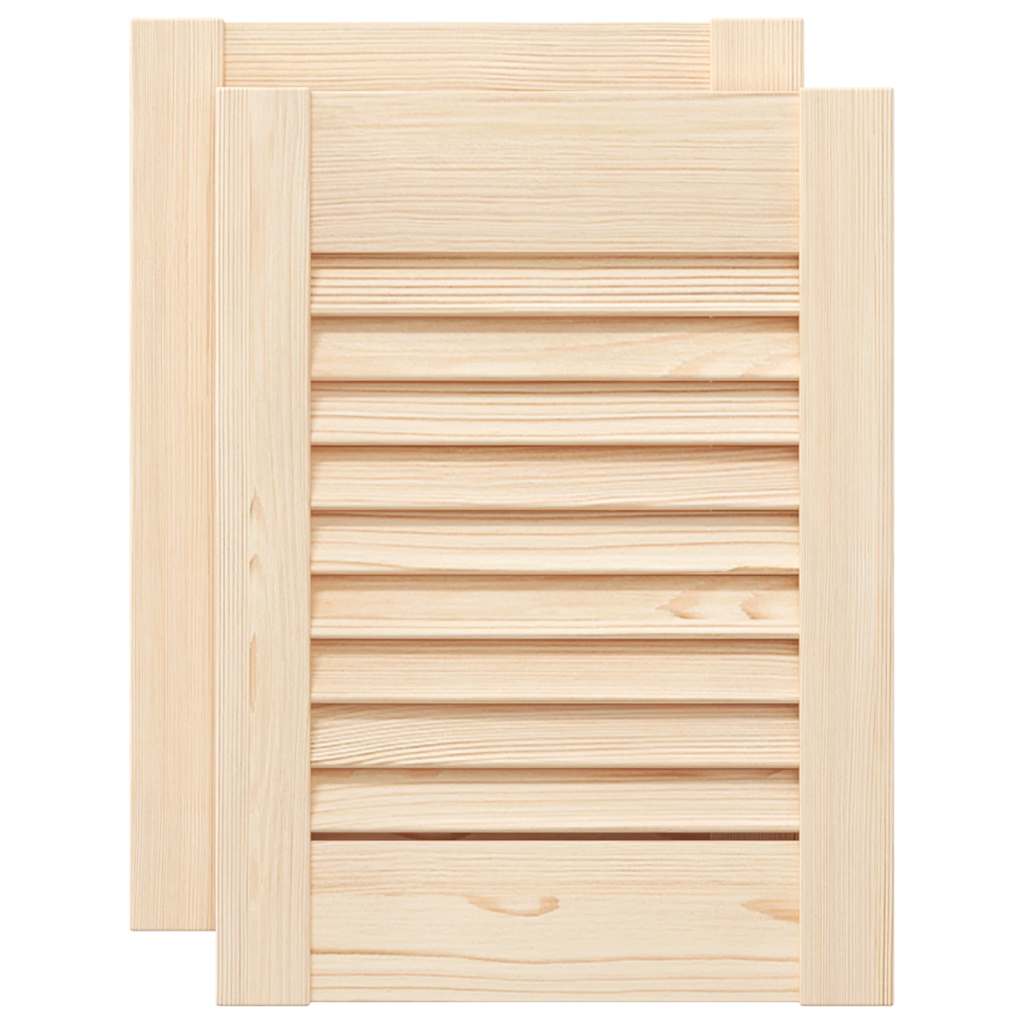 Kaapin Ovet Säleikkö Design 2 Kpl 39,5X29,5Cm Massiivipuu Mänty