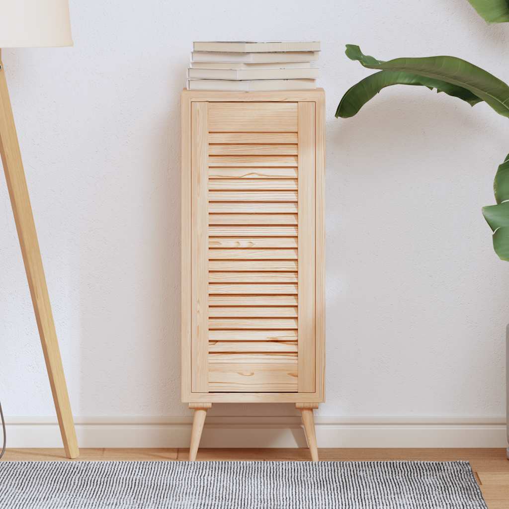 Kaappi Ovi Säleikkö Design 69X29,5 Cm Massiivipuu Mänty