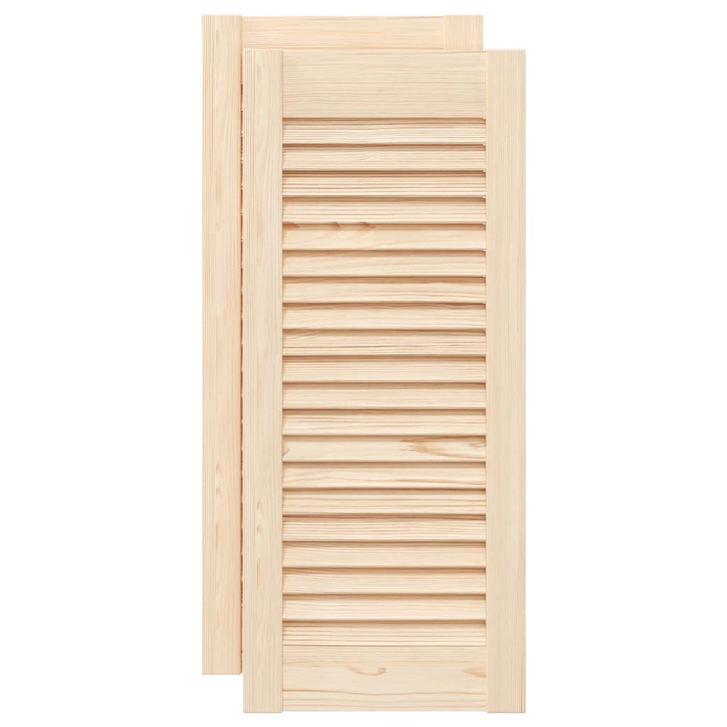 Kaapin Ovet Säleikkö Design 2 Kpl 69X29,5 Cm Massiivipuu Mänty