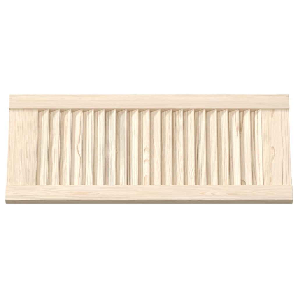 Kaapin Ovet Säleikkö Design 2 Kpl 69X29,5 Cm Massiivipuu Mänty