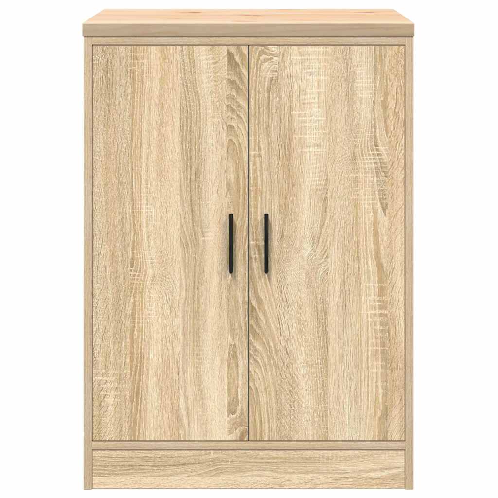 Autotallin Säilytyskaappi Sonoma Tammi 60X51X85 Cm Täysi Mänty