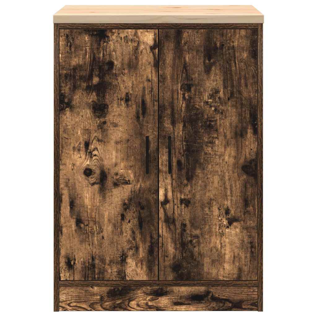Autotallin Säilytyskaappi 60X51X85 Cm Täysi Mänty