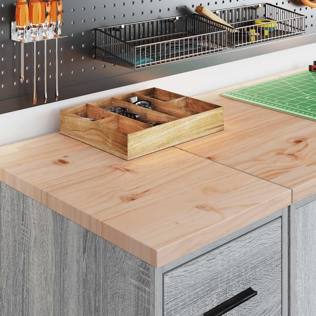 Autotallin Säilytyskaappi Harmaa Sonoma 30X51X85 Cm Täysi Mänty