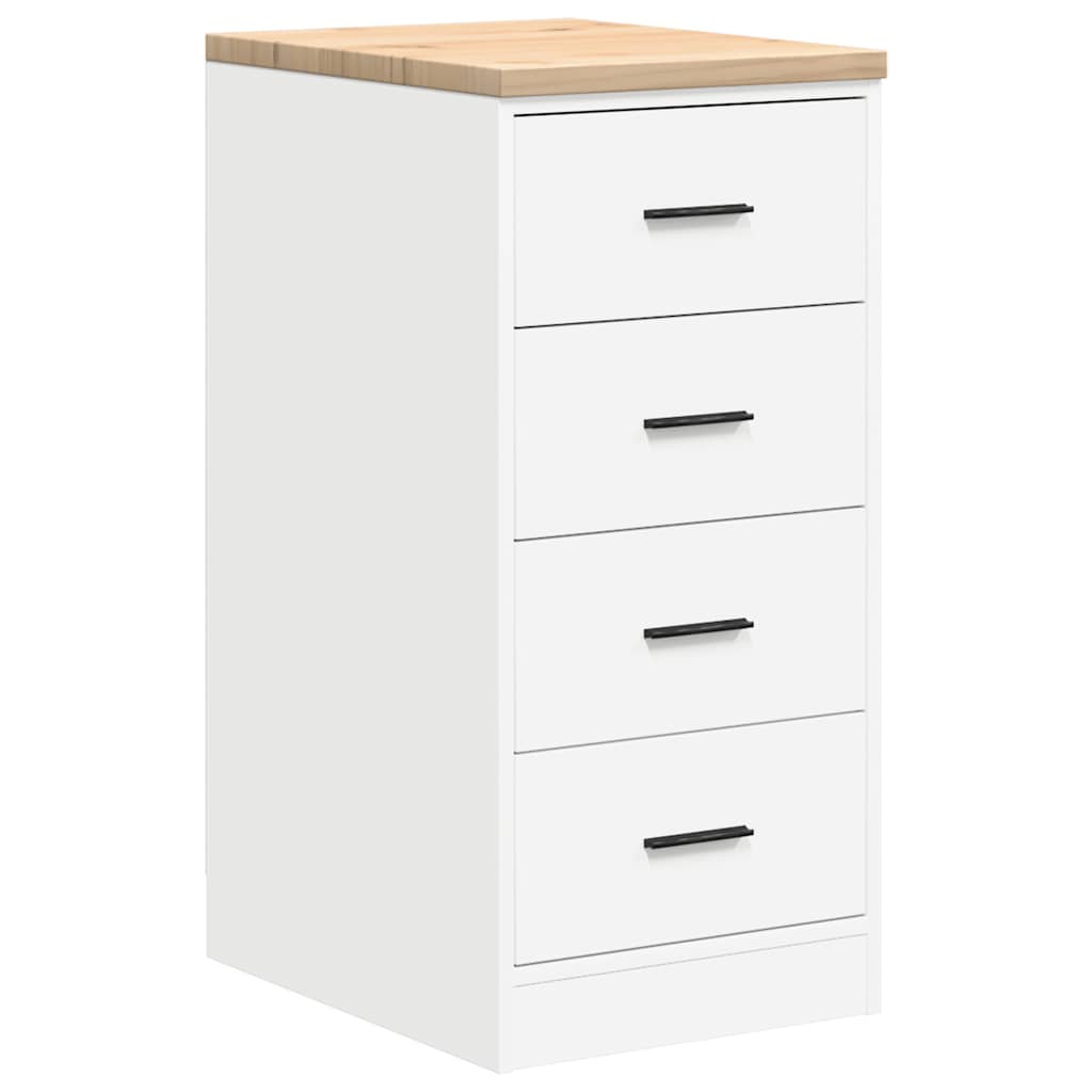 Autotallin Säilytyskaappi Valkoinen 40X51X85 Cm Täysi Mänty