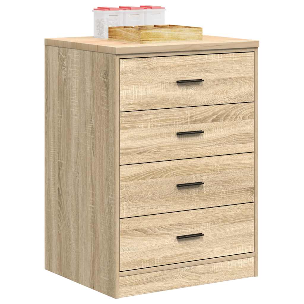 Autotallin Säilytyskaappi Sonoma Tammi 60X51X85 Cm Täysi Mänty