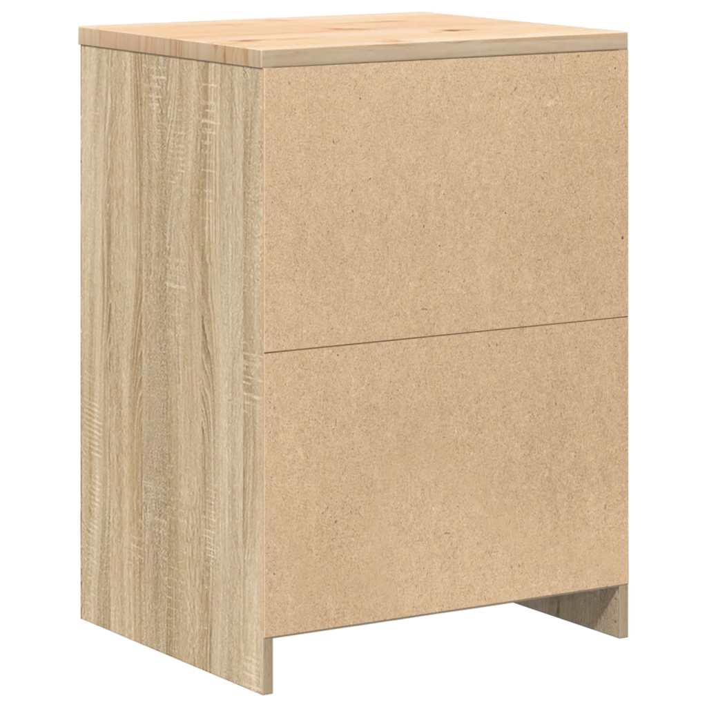 Autotallin Säilytyskaappi Sonoma Tammi 60X51X85 Cm Täysi Mänty