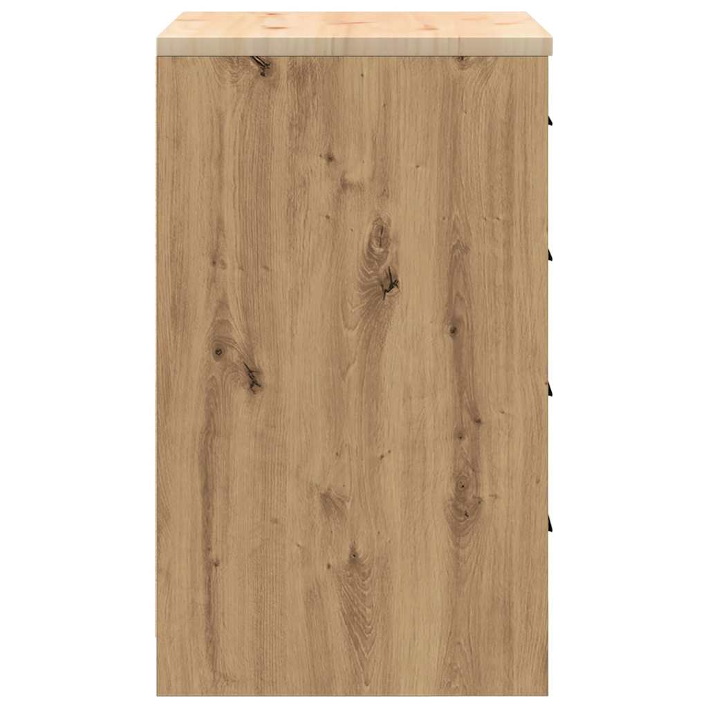 Autotallin Säilytyskaappi 60X51X85 Cm Täysi Mänty