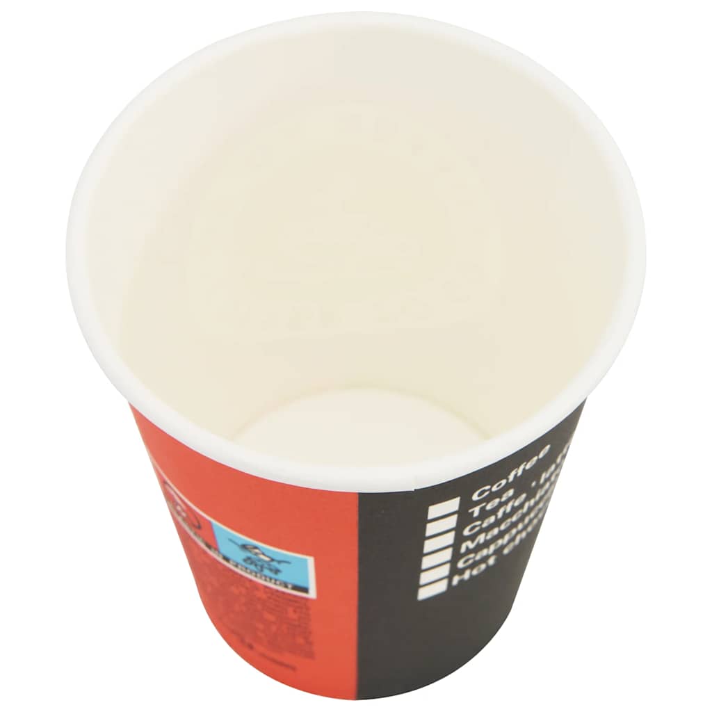Paperiset Kahvikupit Kansilla 1000 Kpl 8Oz 240Ml