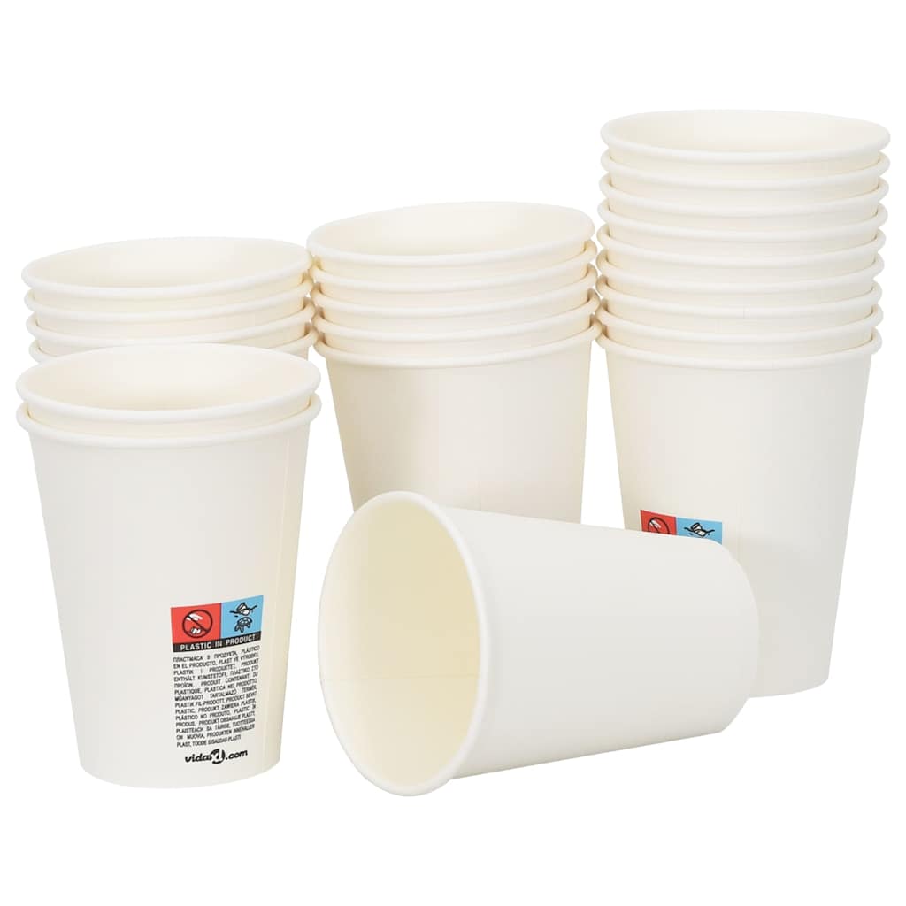 Paperiset Kahvikupit Kansilla 1000 Kpl 12Oz 300Ml