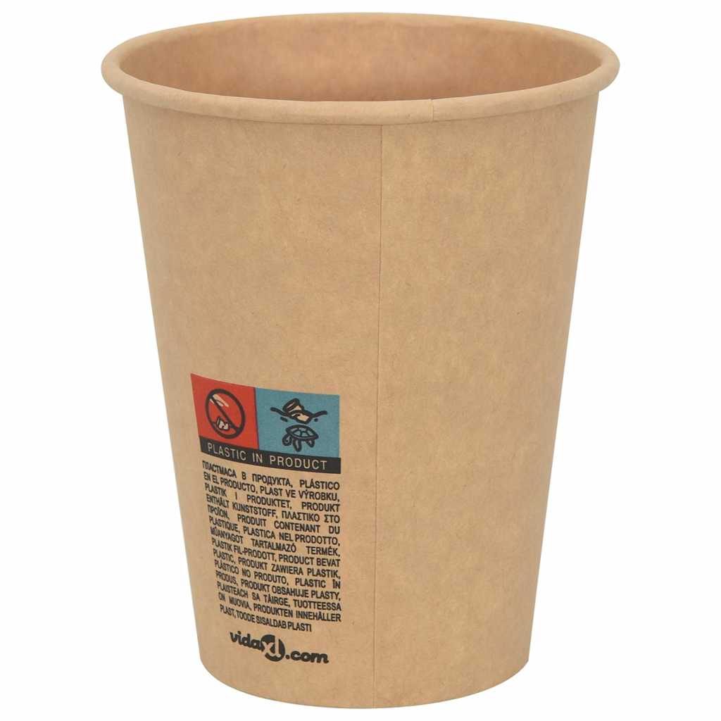 Paperiset Kahvikupit Kansilla 1000 Kpl 12Oz 300Ml