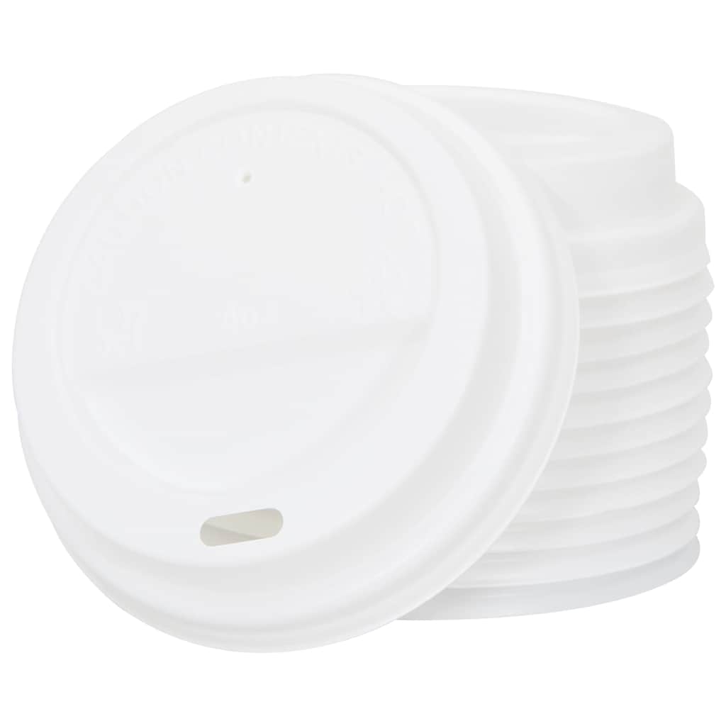 Paperiset Kahvikupit Kansilla 1000 Kpl 8Oz 200Ml