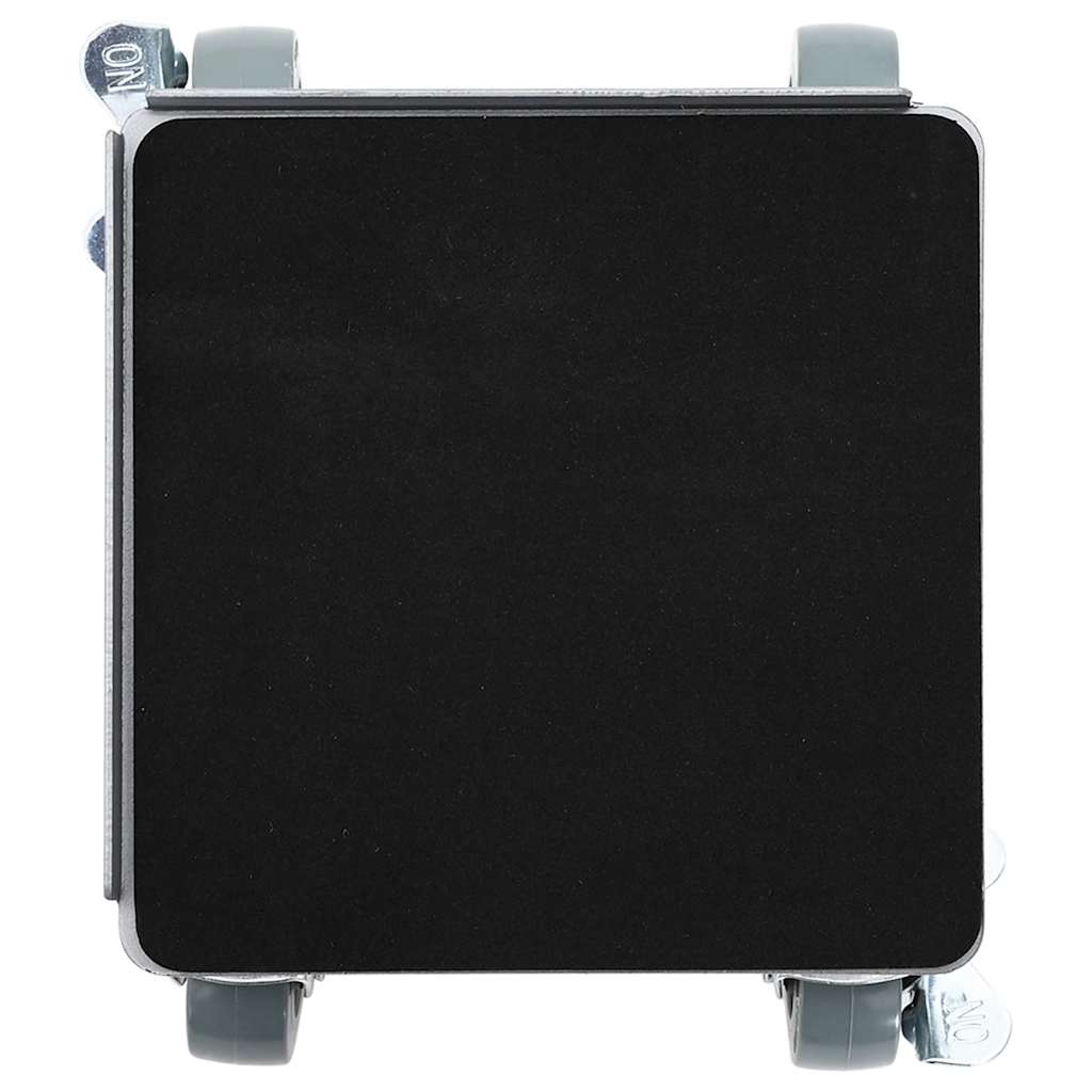 Huonekalurullat 4 Kpl Nostimella 13,5X13,5X6 Cm Teräs 1300 Kg