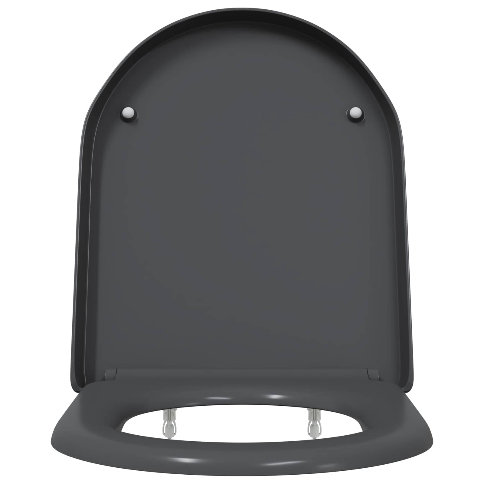 Wc-Istuin Antrasiitti 49 X 36 X 4 Cm Duroplast