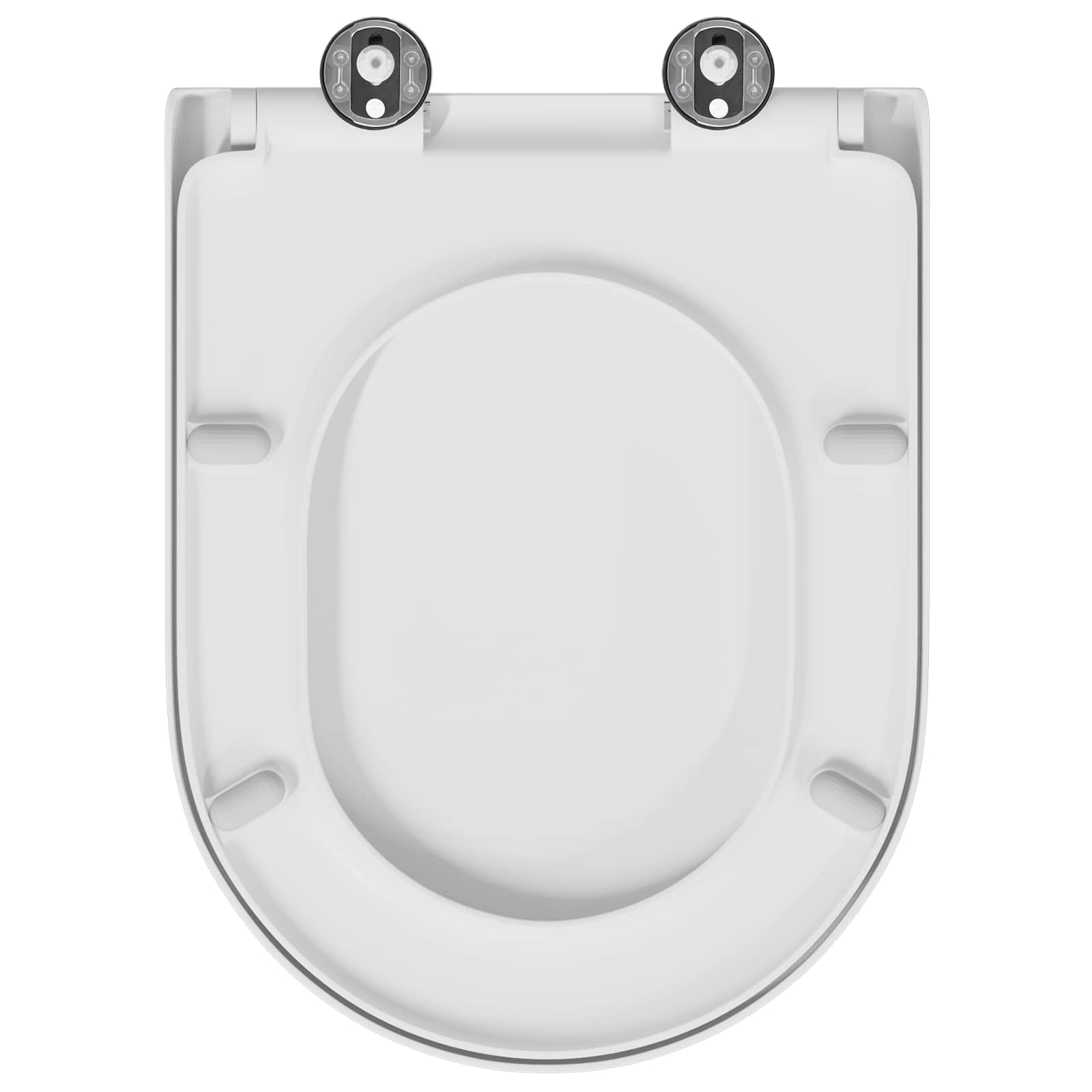 Wc-Istuin Valkoinen 49 X 36 X 4 Cm Duroplast