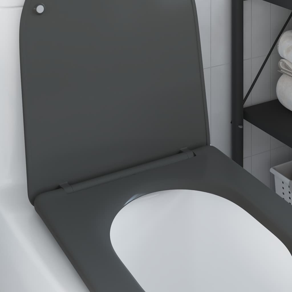 Wc-Istuin Antrasiitti 47 X 36 X 3,4 Cm Duroplast