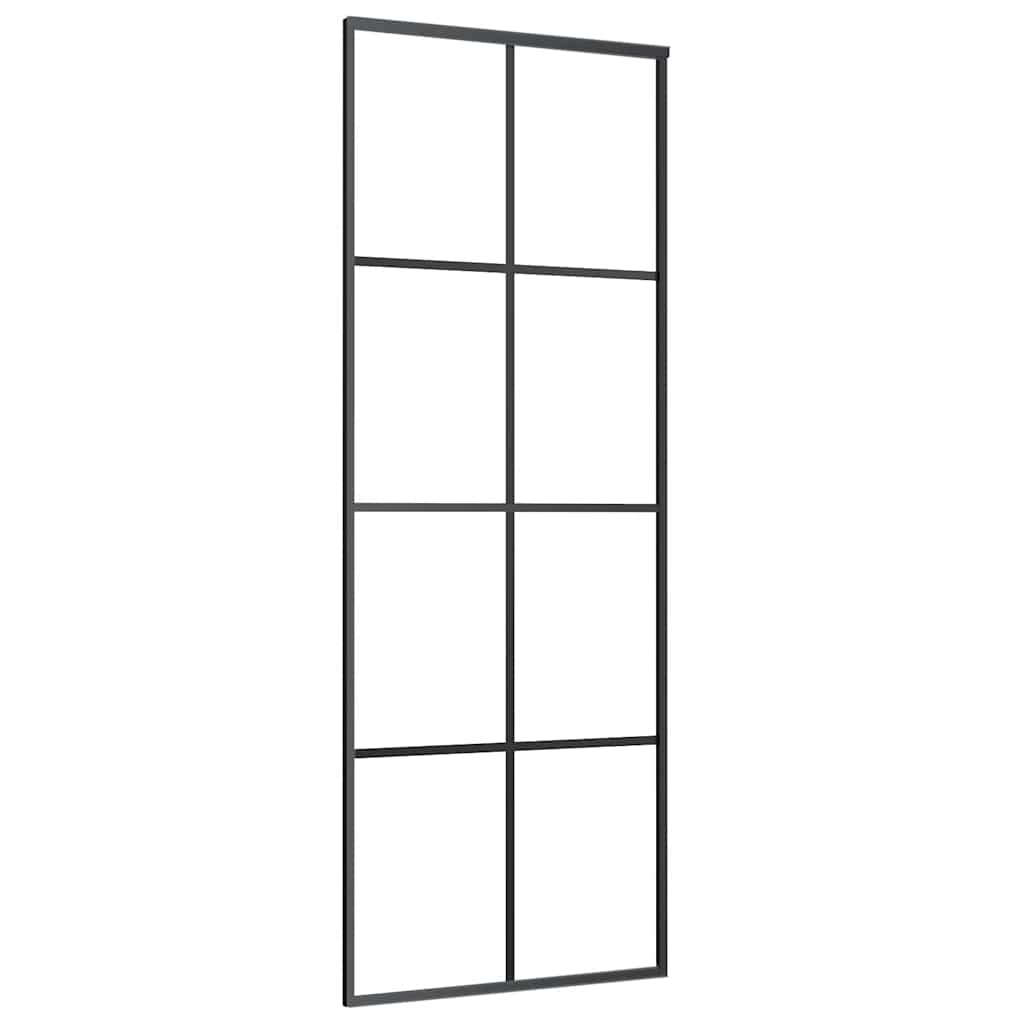 Liukuovi Asennustarvikkeilla 76X205 Cm Esg Lasi Ja Alumiini