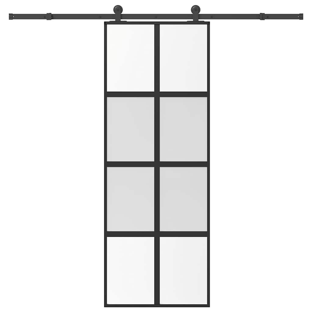 Liukuovi Asennustarvikkeilla 76X205 Cm Esg Lasi Ja Alumiini