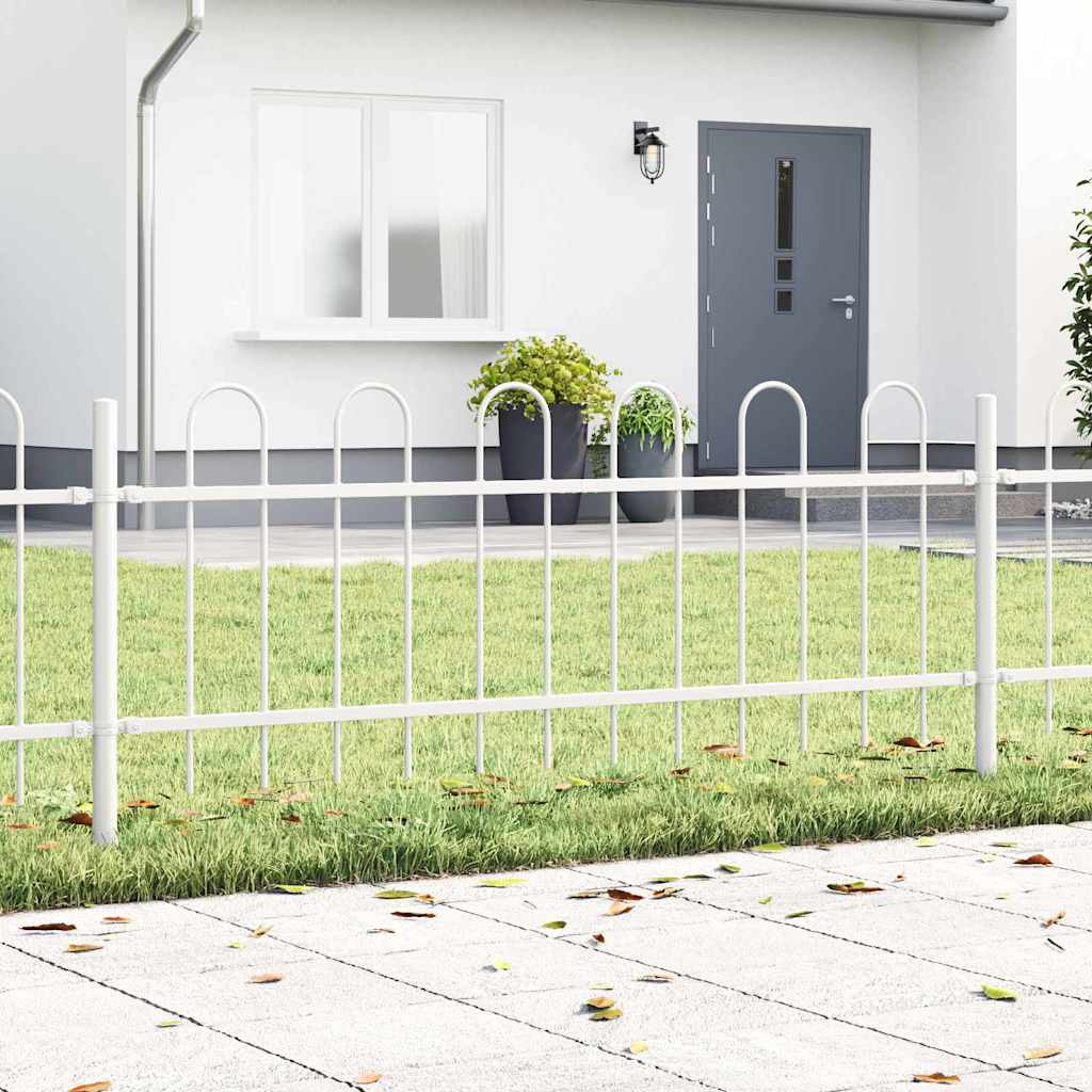 Puutarha-Aita Boxtel 9 Pcs 15,3 X 1,5 M Jauhemaalattu Teräs