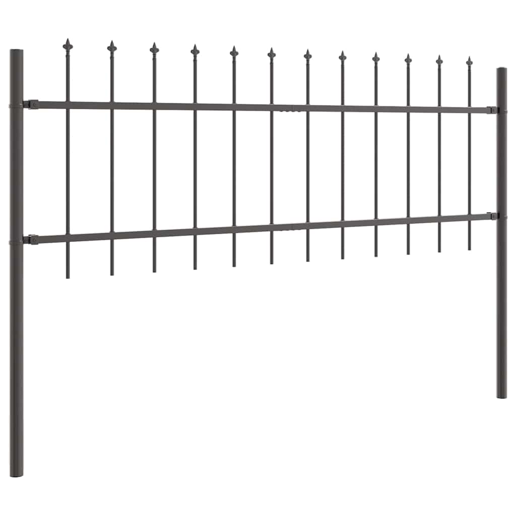 Puutarha-Aita 6 Pcs 10,2 X 0,6 M Jauhemaalattu Teräs