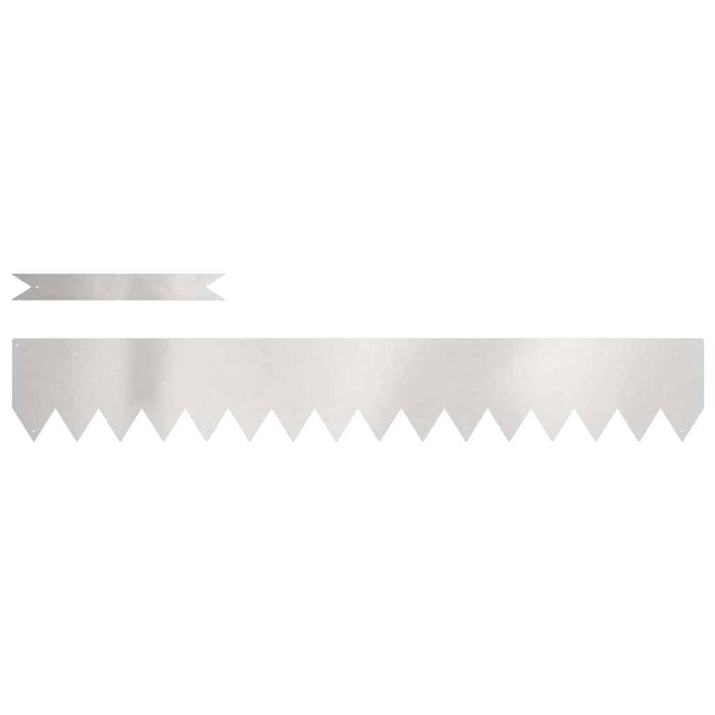 Nurmireunus 30 Pcs 100 X 0,05 X 15 Cm Ruostumaton Teräs Hopea