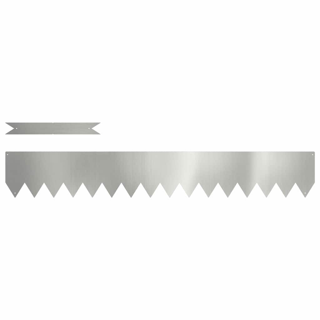 Nurmireunus 20 Pcs 100 X 0,05 X 15 Cm Galvanoitu Teräs Hopea
