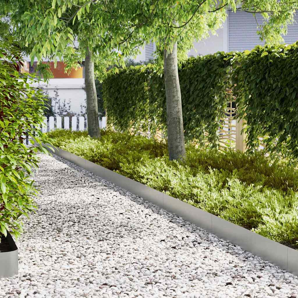 Nurmireunus 20 Pcs 100 X 0.05 X 20 Cm Galvanoitu Teräs Hopea