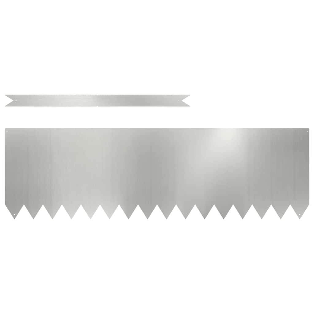 Nurmireunus 20 Pcs 100 X 0,05 X 30 Cm Galvanoitu Teräs Hopea