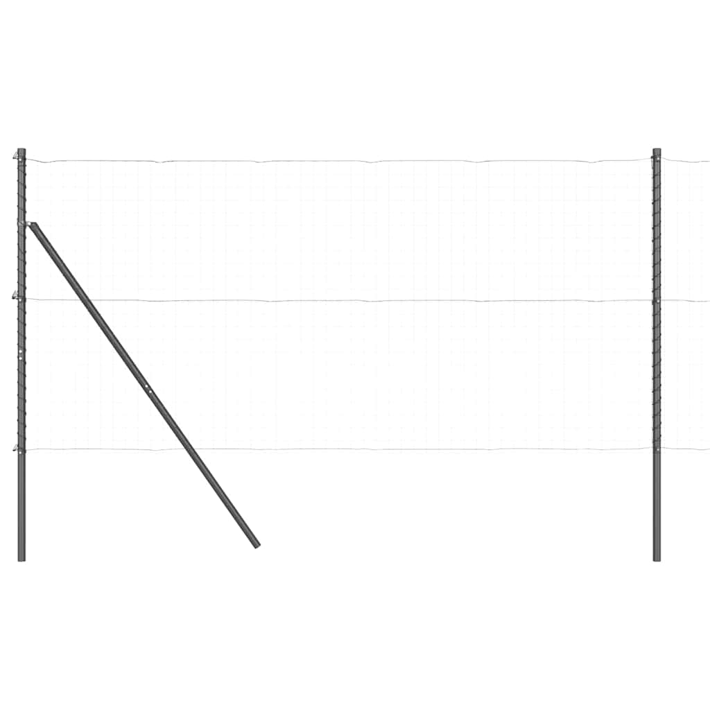 Upotettu Aitausapaja 7 Kpl Harmaa Jauhemaalattu Teräs