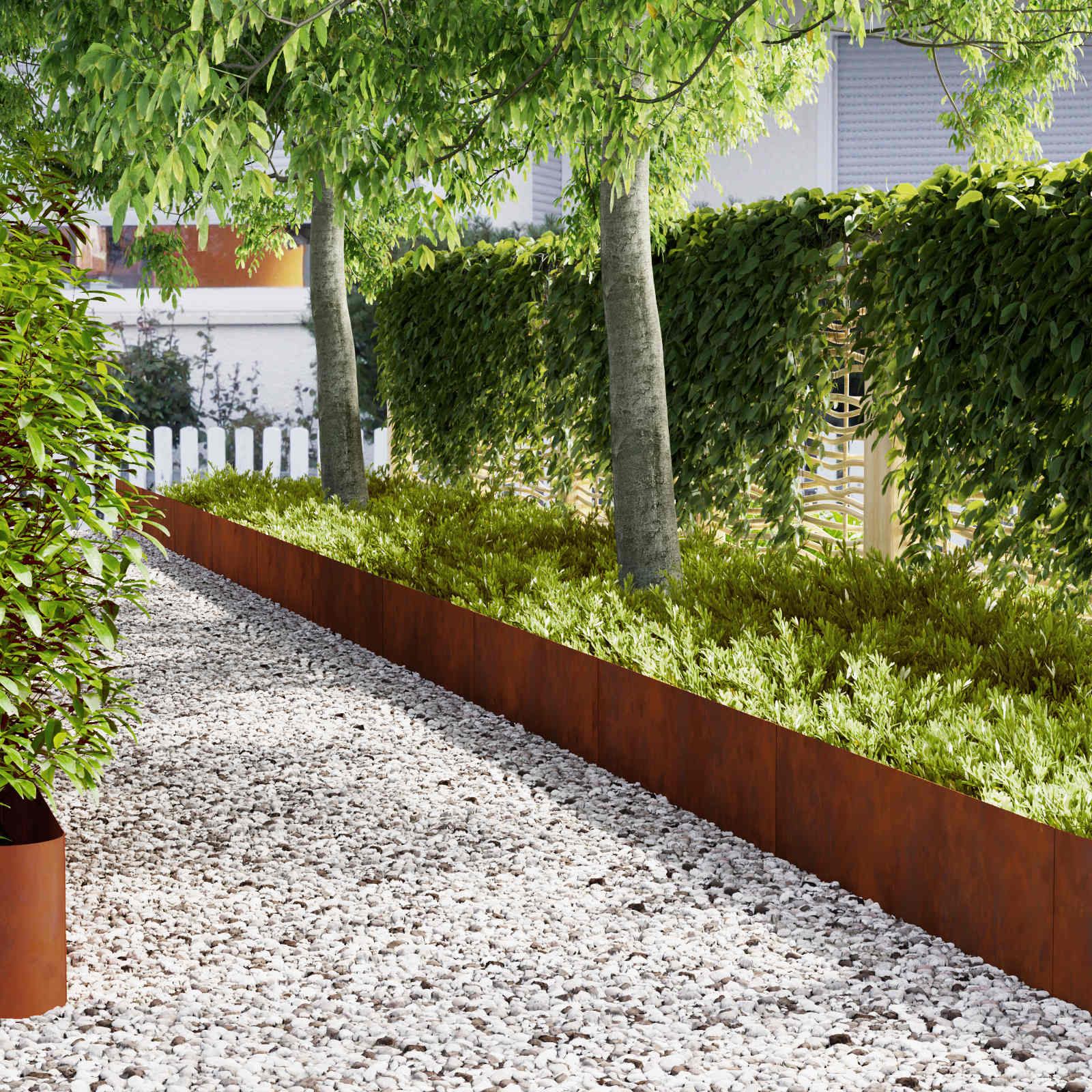 Nurmireunus 50 Pcs 100 X 0,05 X 30 Cm Ruosteinen