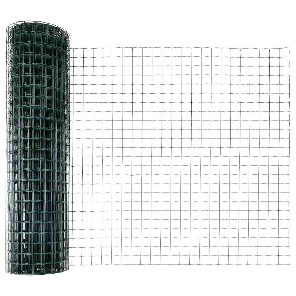Euroaita Vihreä 1 X 10 M Pvc-Pintainen Rauta