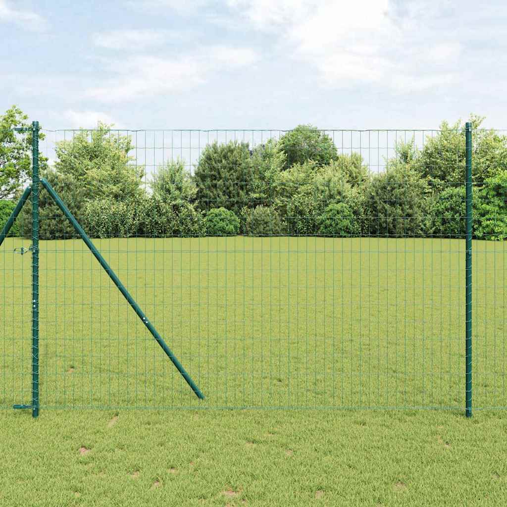 Euroaita Vihreä 1,5 X 10 M Pvc-Pintainen Rauta