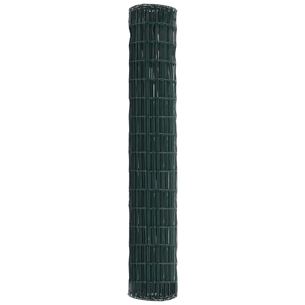 Euroaita Vihreä 1,5 X 10 M Pvc-Pintainen Rauta