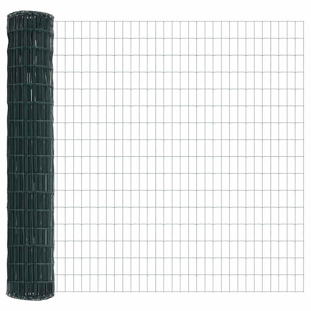 Euroaita Vihreä 1,6 X 10 M Pvc-Pintainen Rauta