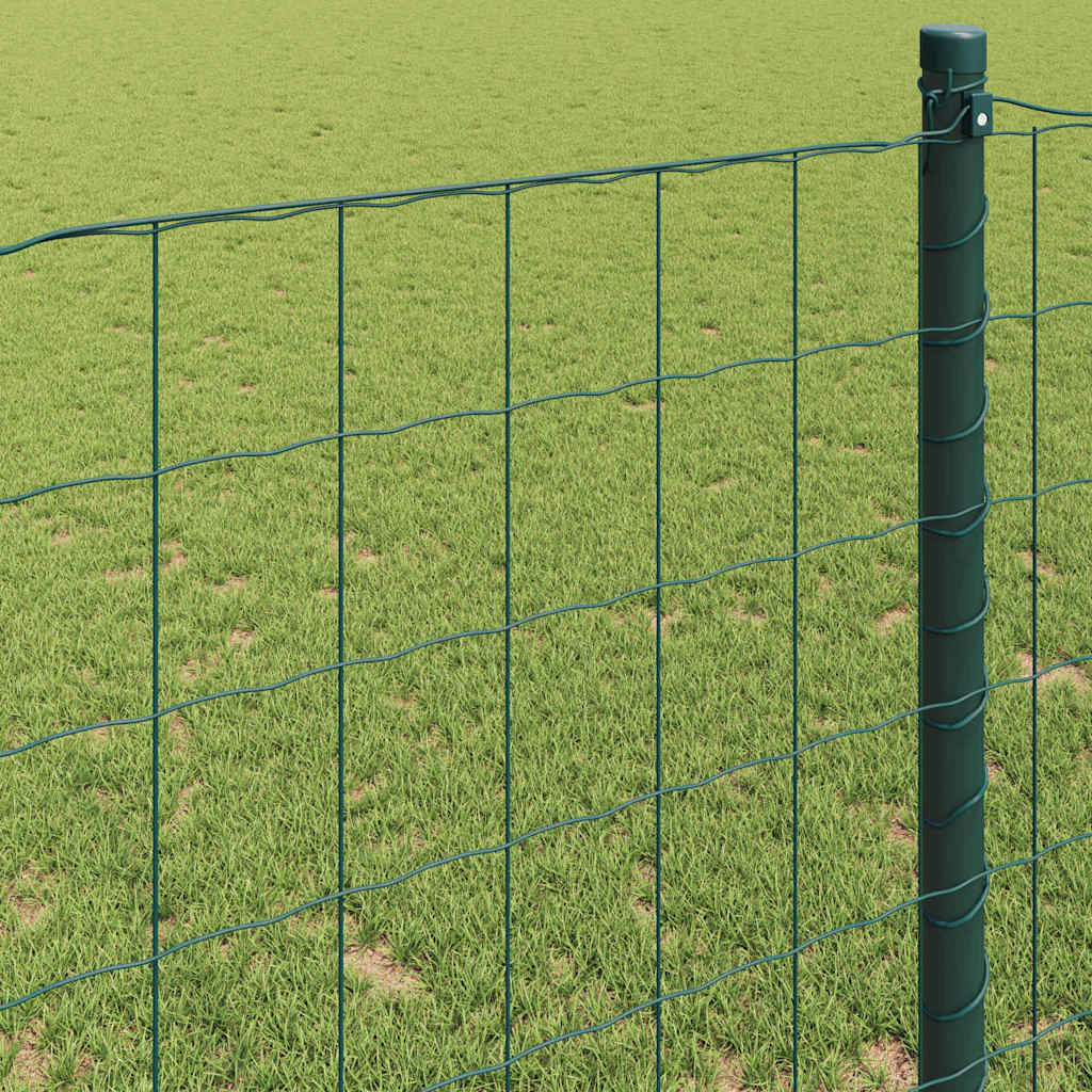 Euroaita Vihreä 1,5 X 10 M Pvc-Pintainen Rauta