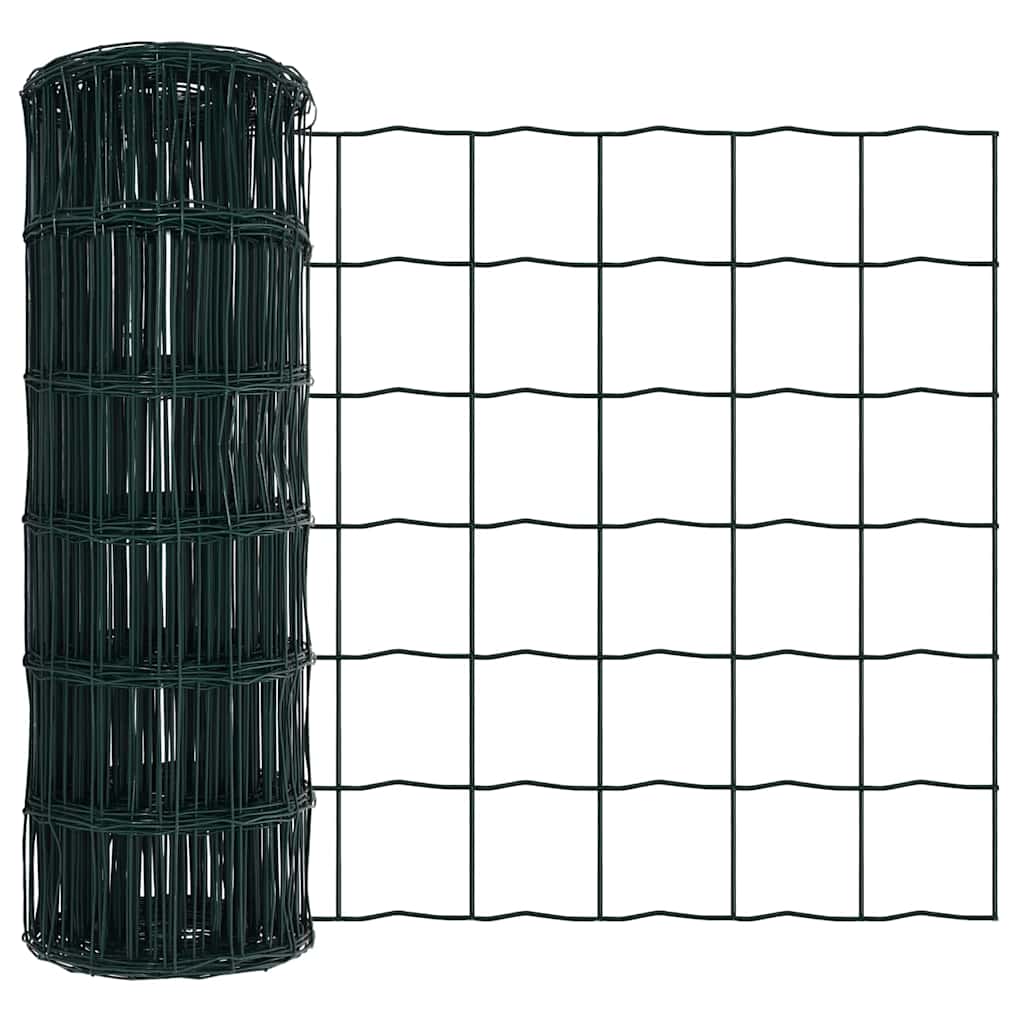 Euroaita Vihreä 0,6 X 10 M Pvc-Pintainen Rauta