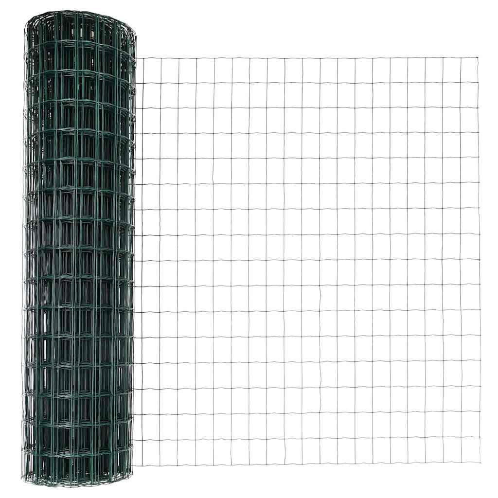 Euroaita Vihreä 1 X 25M Pvc-Pintainen Rauta