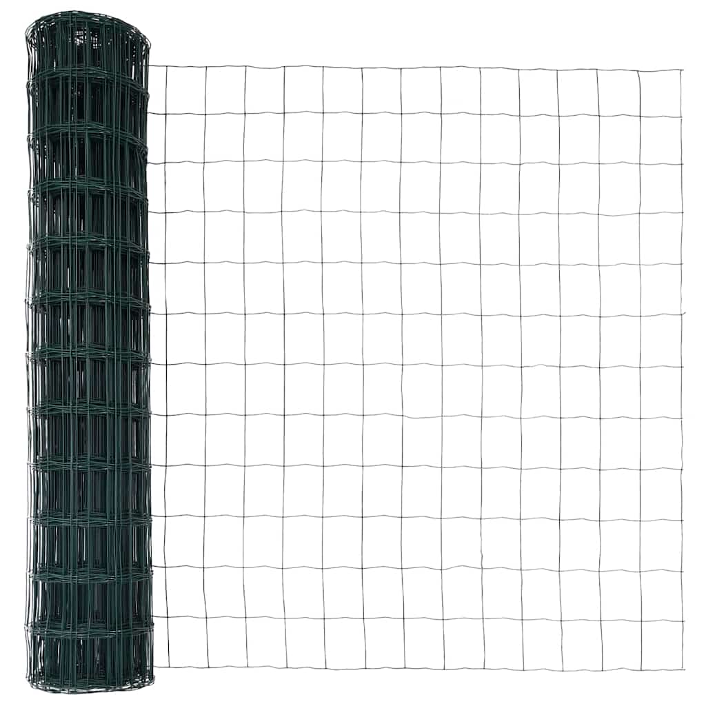 Euroaita Vihreä 1,2 X 25 M Pvc-Pintainen Rauta