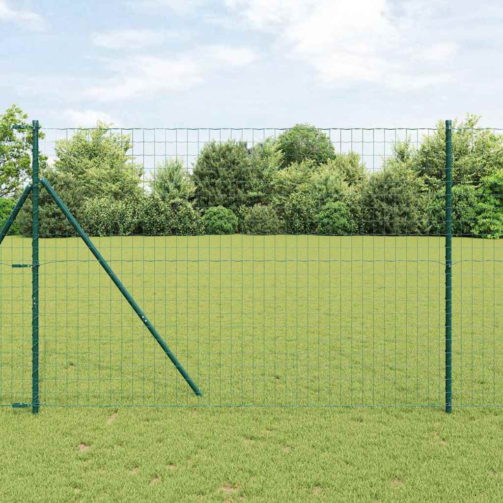 Euroaita Vihreä 1,6 X 10 M Pvc-Pintainen Rauta