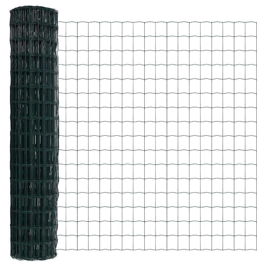 Euroaita Vihreä 1,6 X 10 M Pvc-Pintainen Rauta