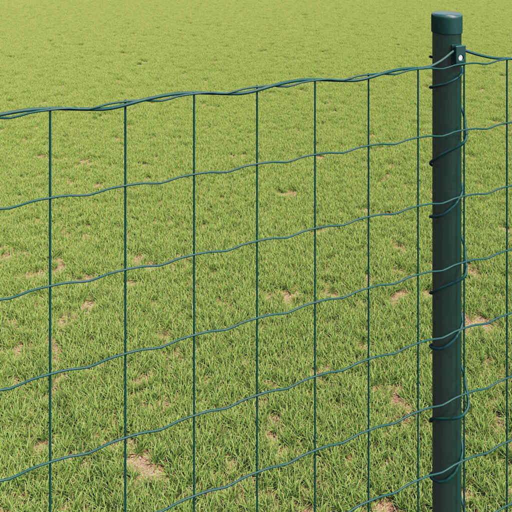 Euroaita Vihreä 0,4 X 25 M Pvc-Pintainen Rauta