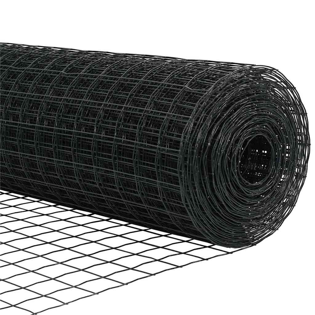 Euroaita Harmaa 1,4 X 10 M Pvc-Pintainen Rauta