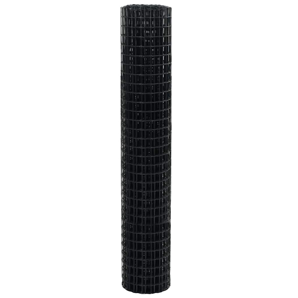 Euroaita Harmaa 1,6 X 10 M Pvc-Pintainen Rauta