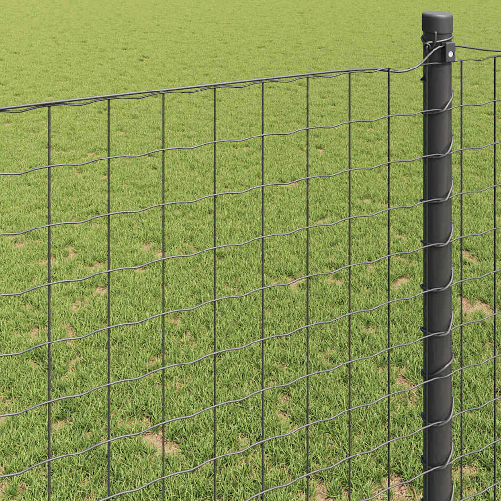 Euroaita Harmaa 1 X 25 M Pvc-Pintainen Rauta